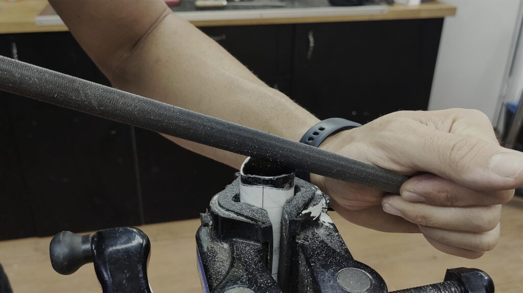 Proceso de fabricación artesanal de bicicleta personalizada